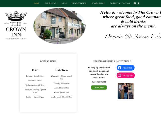 The Crown Inn Harbury