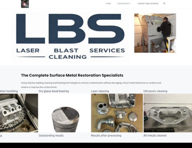 LBS Blast Laser Cleaning