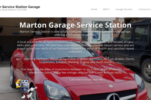 Garage website | motor trade